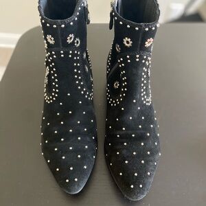 Geox Peython Women's Suede Studded Boot size 41